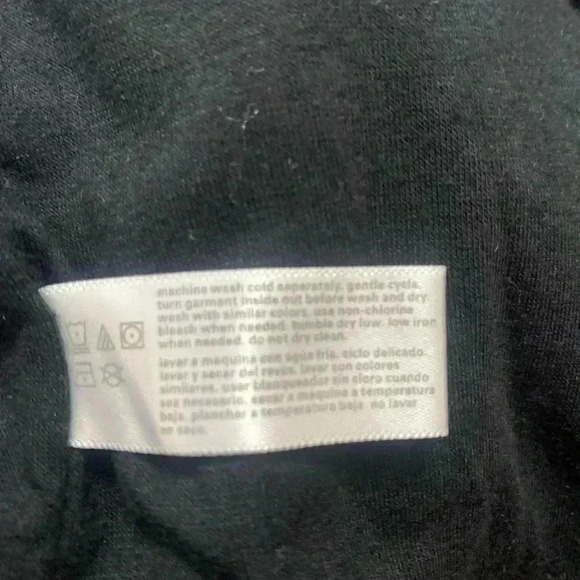 Three Dots Women's Size S Quilted Step-Hem Knit Jacket Black - Picture 5 of 8